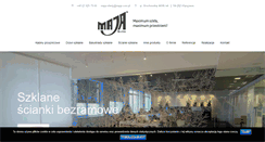Desktop Screenshot of maja.com.pl